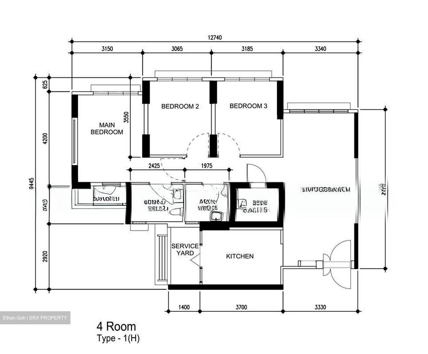 Blk 479C Valley Spring @ Yishun (Yishun), HDB 4 Rooms #554128481